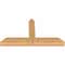 Ekena Millwork Portland Timber Gable Bracket, Western Red Cedar, 36"W x 19"H x 3 1/2"D x 3 1/2"F, 13/12 Pitch GBW036X19X0404POR00SWR - alternate 3
